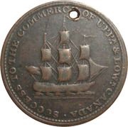 ½ Penny Sir Isaac Brock obverse image