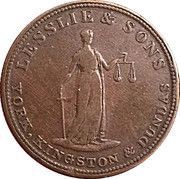 ½ Penny Lesslie and Sons obverse image