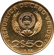 2½ Escudos FAO obverse image