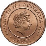 1 Cent - Elizabeth II 4th Portrait - Planetary Coins - Pluto obverse image