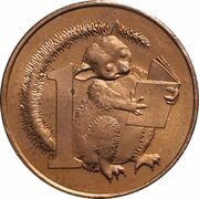 1 Cent - Elizabeth II 4th Portrait - Possum Magic reverse image