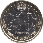 250 Escudos 50th Anniversary of OUA obverse image