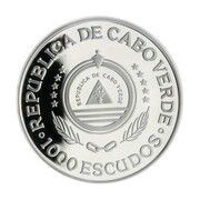 1000 Escudos Treaty of Tordesilhas obverse image