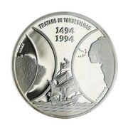 1000 Escudos Treaty of Tordesilhas, Cape Verde, 1994 reverse image