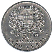 50 Centavos reverse image