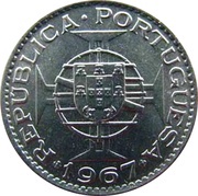 2½ Escudos, Cape Verde, 1953-1967 reverse image