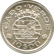 10 Escudos obverse image
