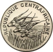 100 Francs CFA Essai obverse image