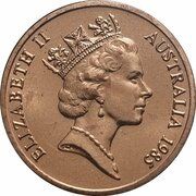 2 Cents - Elizabeth II 3rd Portrait obverse image