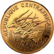 100 Francs CFA Essai obverse image