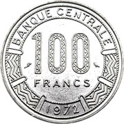 100 Francs CFA reverse image