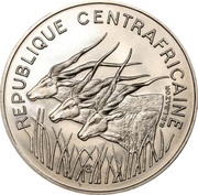 100 Francs CFA Essai obverse image