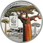100 Francs CFA Baobab reverse image