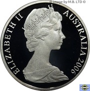 2 Cents - Elizabeth II 2nd Portrait - Fine Silver Proof obverse image