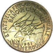 5 Francs CFA obverse image