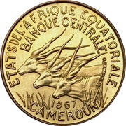 5 Francs CFA obverse image