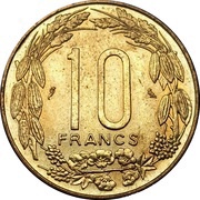 10 Francs CFA reverse image