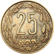 25 Francs CFA reverse image