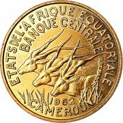 25 Francs CFA Essai obverse image