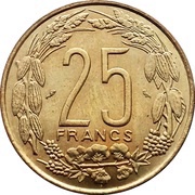 25 Francs CFA reverse image