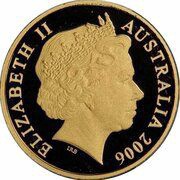 2 Cents - Elizabeth II 4th Portrait - Gold Proof obverse image