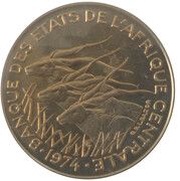 10 Francs CFA Essai obverse image
