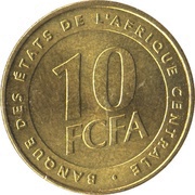 10 Francs CFA obverse image