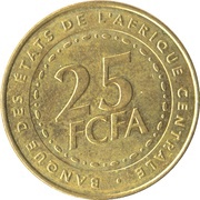 25 Francs CFA obverse image