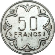50 Francs CFA, Central African States, 1976-2003 reverse image
