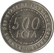 500 Francs CFA obverse image