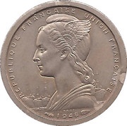 1 Franc Essai obverse image