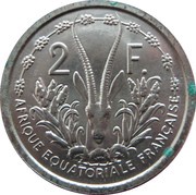 2 Francs Essai reverse image