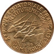5 Francs obverse image