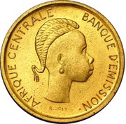 40 Francs Pattern obverse image