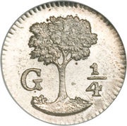 ¼ Real Guatemala reverse image