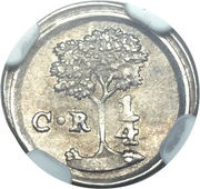 ¼ Real Costa Rica reverse image