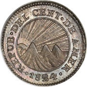 ½ Real Guatemala obverse image