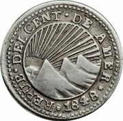½ Real Costa Rica obverse image