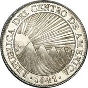 8 Reales Guatemala obverse image