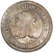 8 Reales Costa Rica, Central America, 1831 reverse image