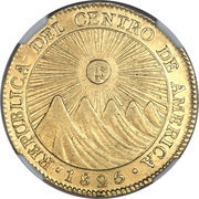 4 Escudos Guatemala obverse image