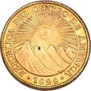 4 Escudos Costa Rica obverse image