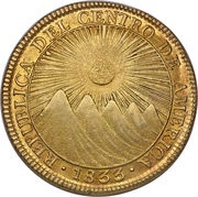 8 Escudos Costa Rica obverse image