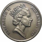 5 Cents - Elizabeth II 3rd Portrait obverse image