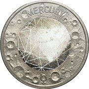 5 Cents - Elizabeth II 4th Portrait - Planetary Coins - Mercury, Australia, 2017 reverse image