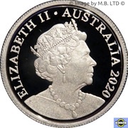 5 Cents - Elizabeth II 6th Portrait - Fine Silver Proof obverse image