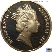10 Cents - Elizabeth II 3rd Portrait obverse image