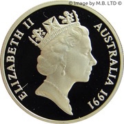 10 Cents - Elizabeth II 3rd Portrait - Masterpieces in Silver Proof obverse image