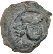 Unknown Æ - Unknown Tudun Ruler Chach; with cross obverse image