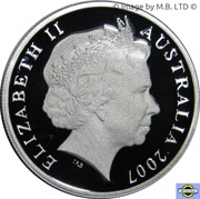 10 Cents - Elizabeth II 4th Portrait - Fine Silver Proof obverse image